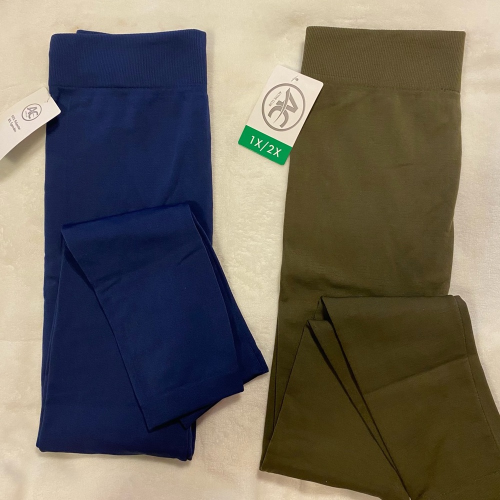 🇺🇸. Set of 2 Workout Pants Size 1X. Medium Weight